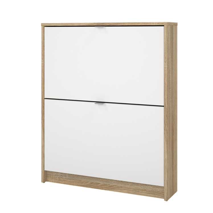 Shoes Shoe Cabinet W 2 Tilting Doors And 1 Layer 59001ak49