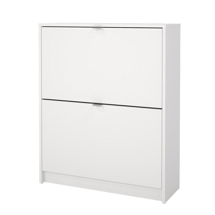 Shoes Shoe Cabinet W 2 Tilting Doors And 2 Layers 590054949